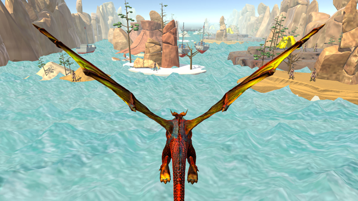 Fire Flying Dragon simulator