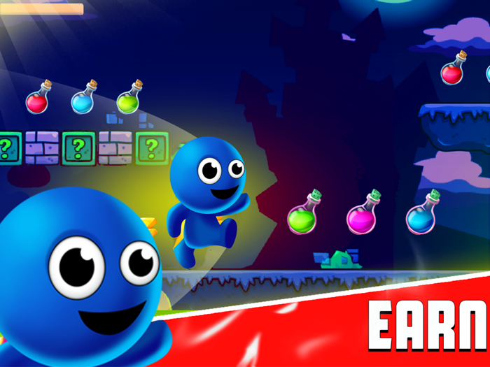 Super Blue Monster adventure