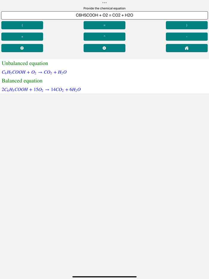 Chemical-Equation-Balance