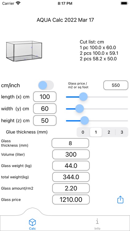 Aquarium Calc II