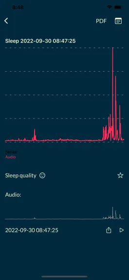 Game screenshot Snoring monitoring mod apk