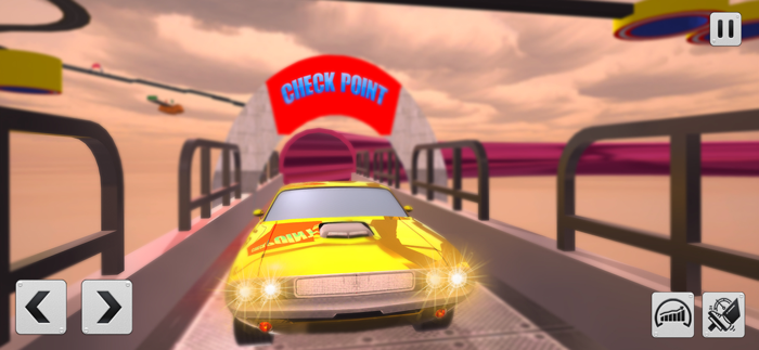 Car Stunts Parkour Simulator