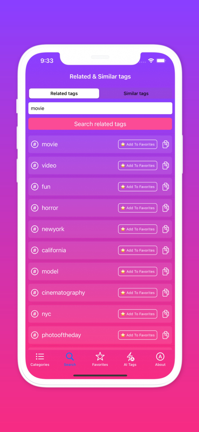 MagicTags for Instagram posts