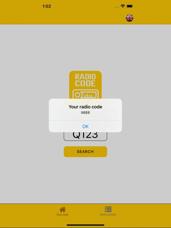 Renault Car Radio Decoder screenshot 2