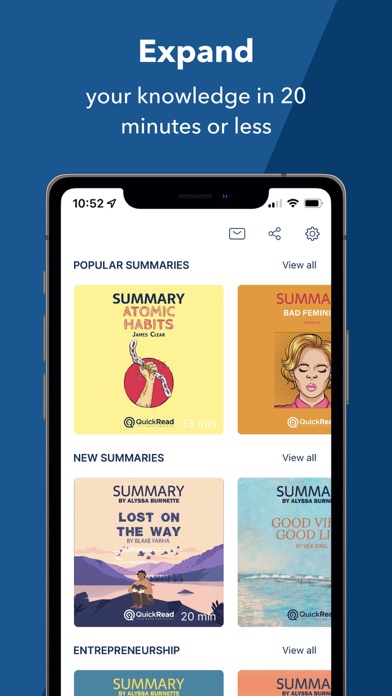 QuickRead - Book Summaries screenshot 4