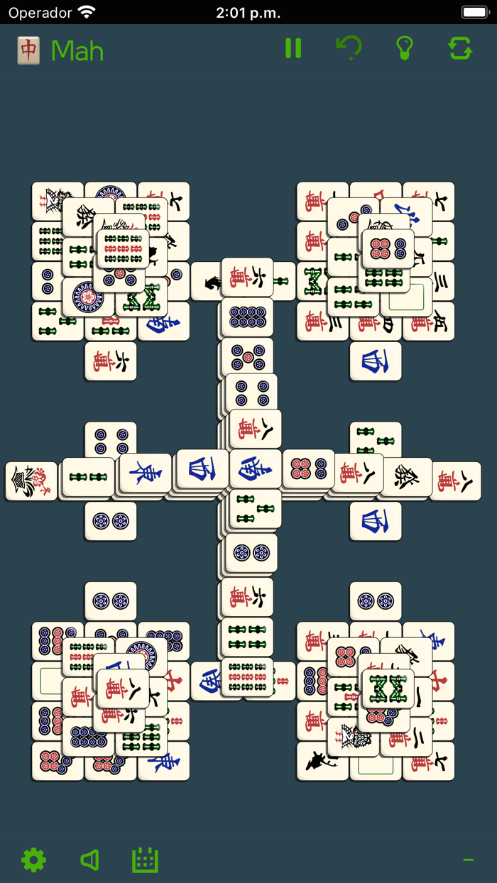 Mahjong solitarie classic game