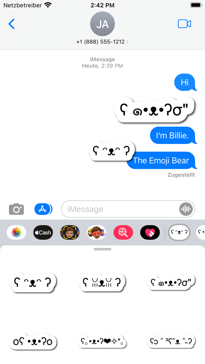 Billie Sticker Pack 2