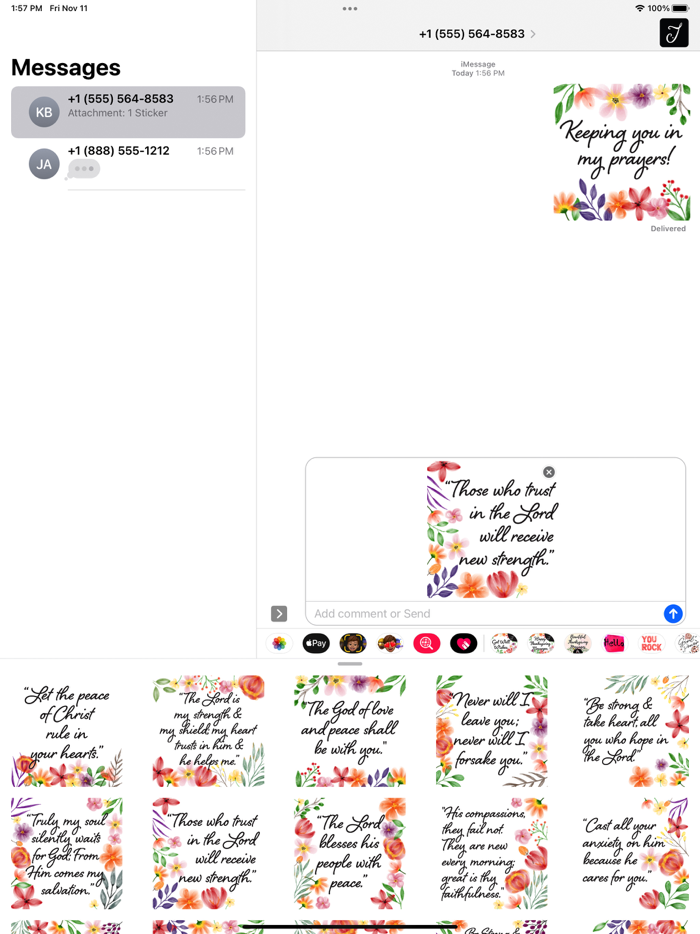 Get Well Wishes Sticker Pack