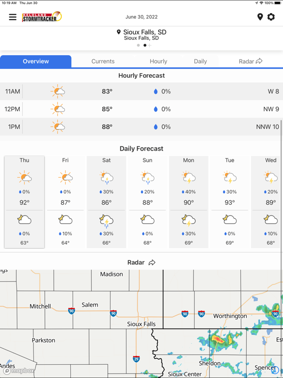 KELO Weather – South Dakota screenshot 4