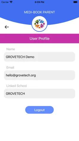 Game screenshot MEDI-BOOK Parent apk