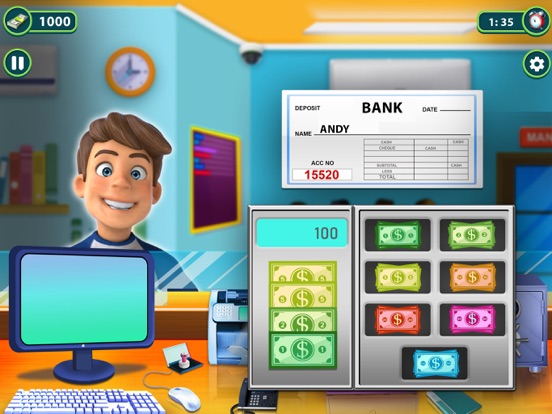 Bank Manager Money Bank 3D screenshot 3