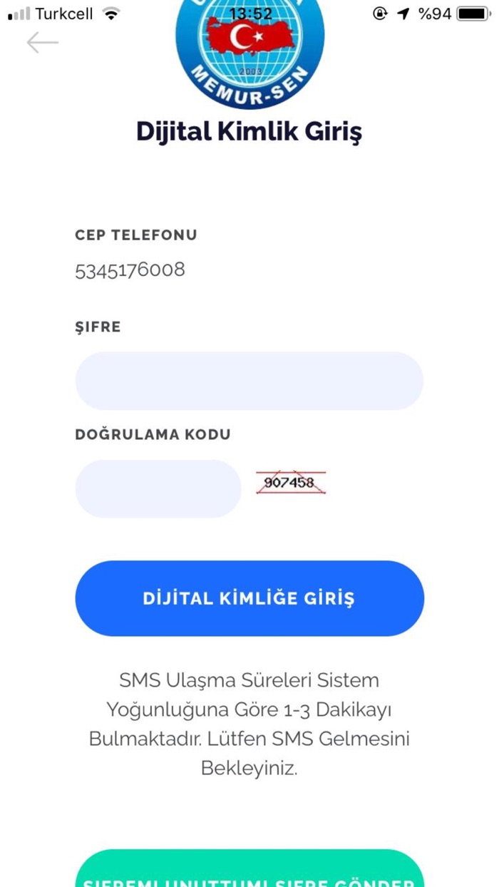 UÇMS Dijital Kimlik