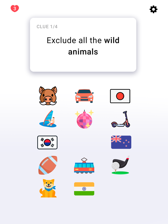 Next Question Logic Game