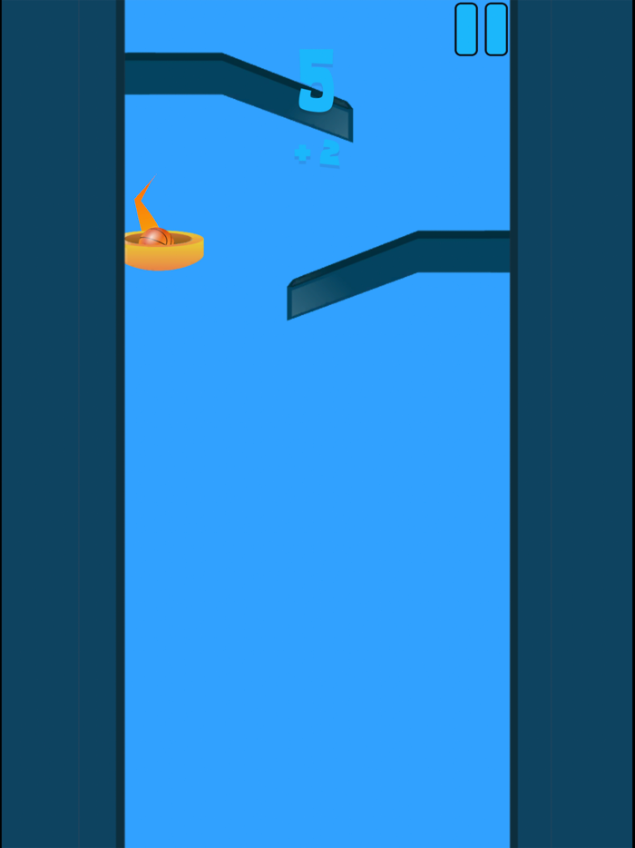 Flip Dunk Shot basketball game