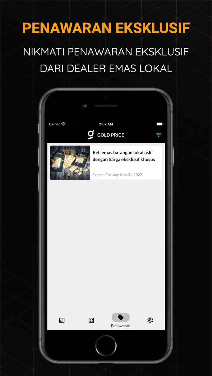 Harga Emas Langsung Hari Ini
