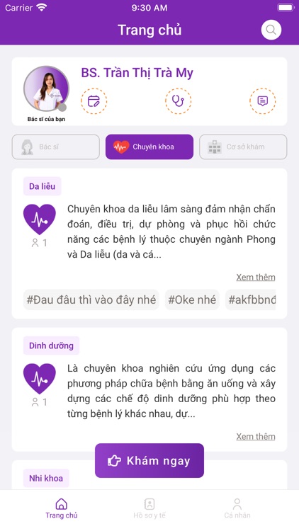 HomeDoc - Bác sĩ bên bạn