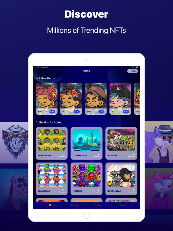 NFT Creator - Crypto Art Maker