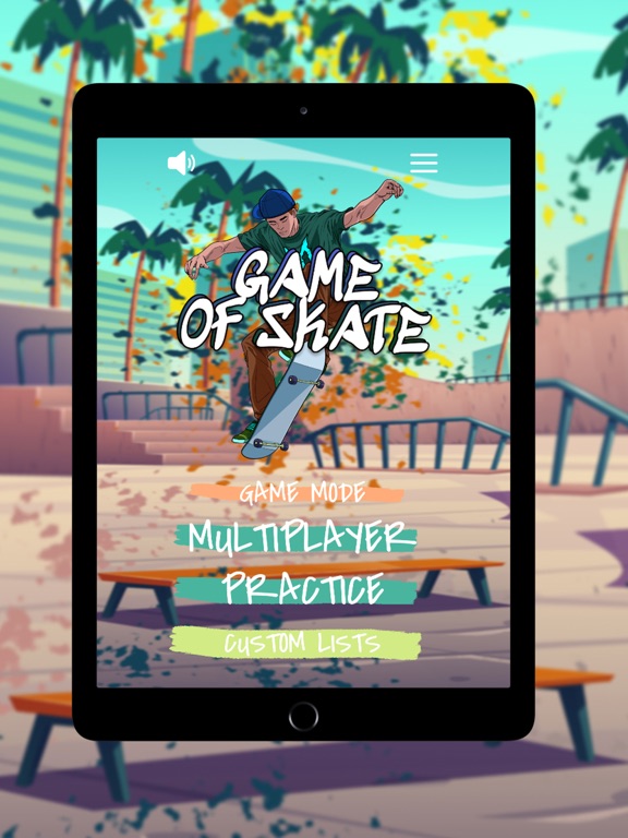 Game of SKATE! iPad app afbeelding 1