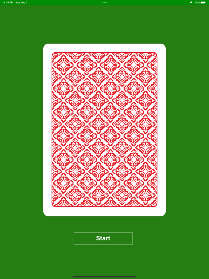 Higher or Lower card game easy