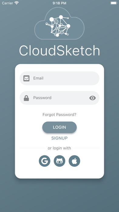 CloudSketch App iphone images