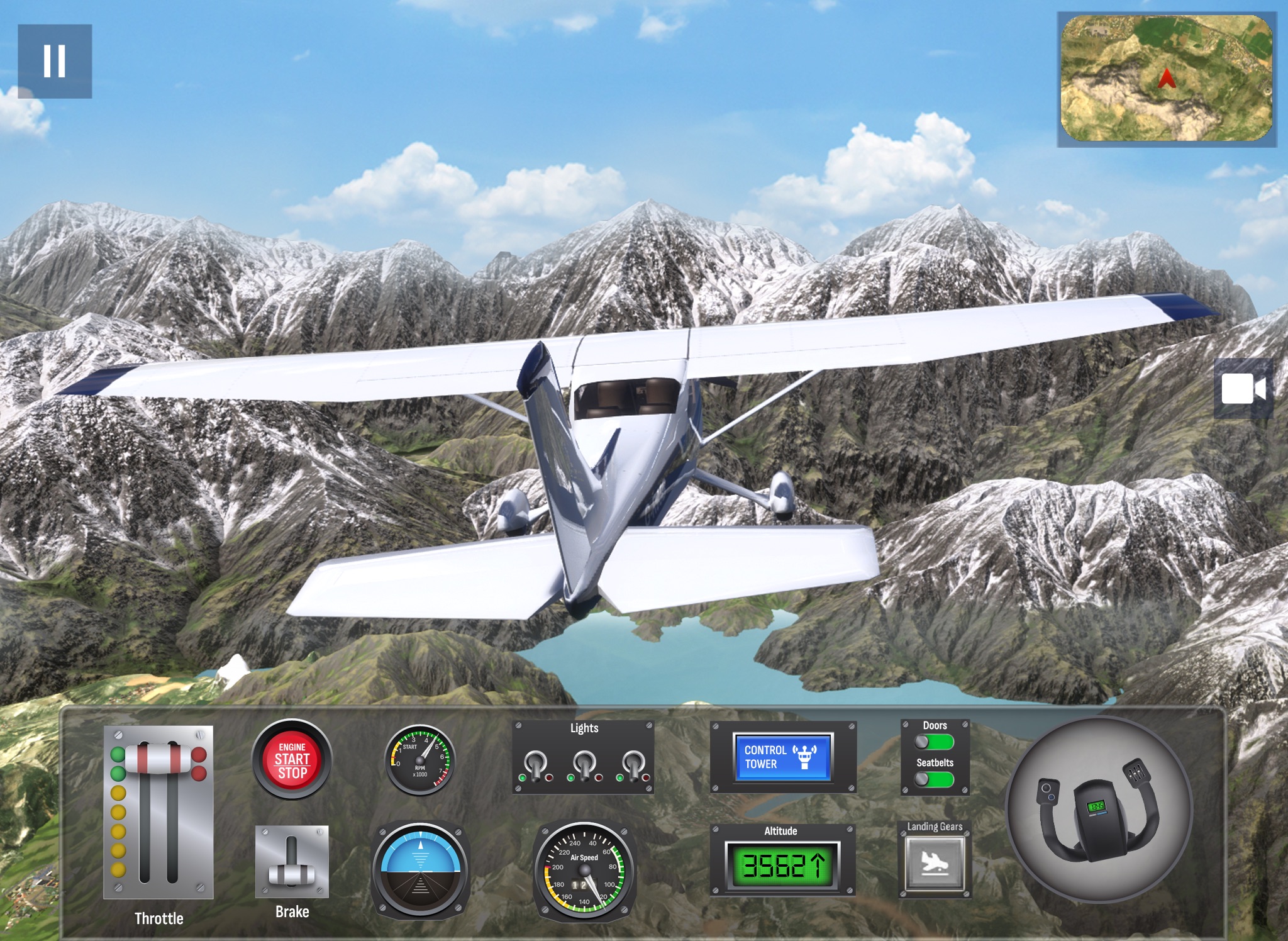 Airplane Pro: Flight Simulator screenshot 2