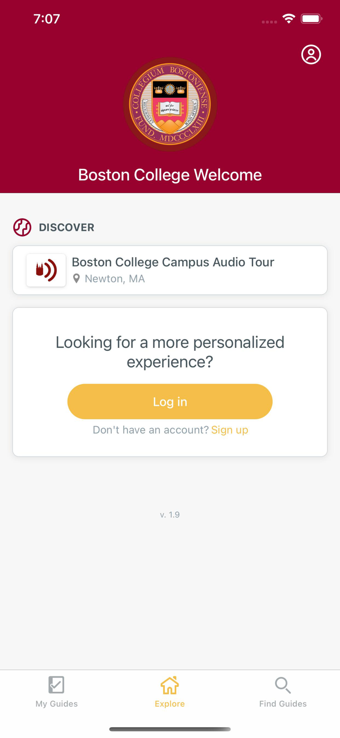 Boston College Welcome