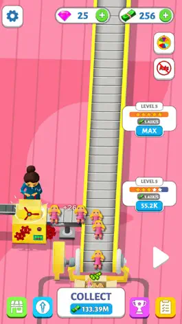 Game screenshot Doll Factory Tycoon apk