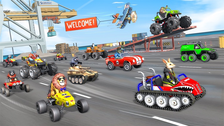 Xtreme Animal Racing Game screenshot-3