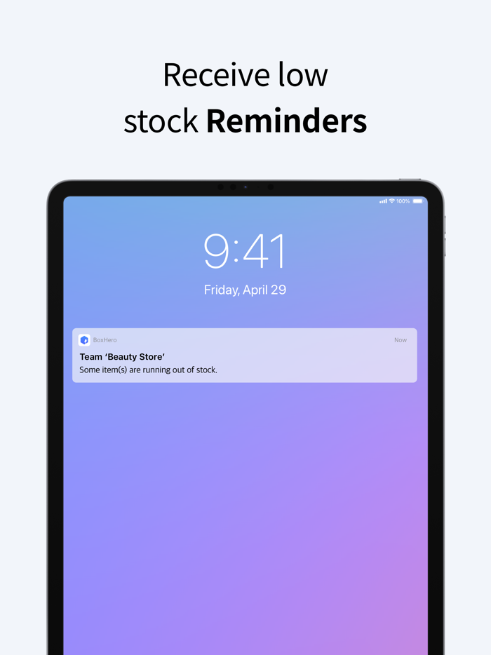 Inventory Management - BoxHero