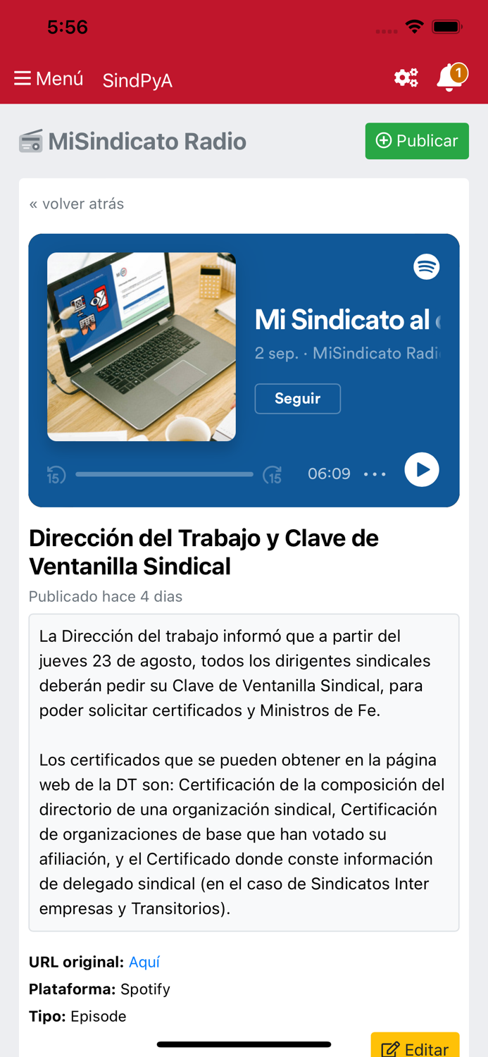 Sindicato Minera Gaby