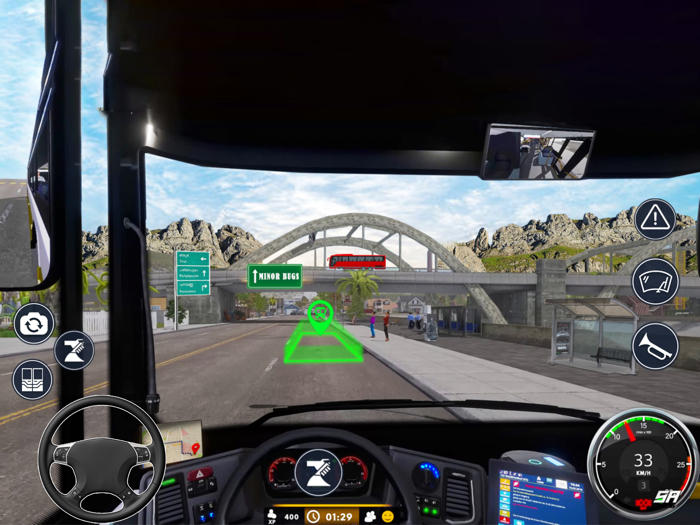 경찰 버스 시뮬레이터 게임 2023