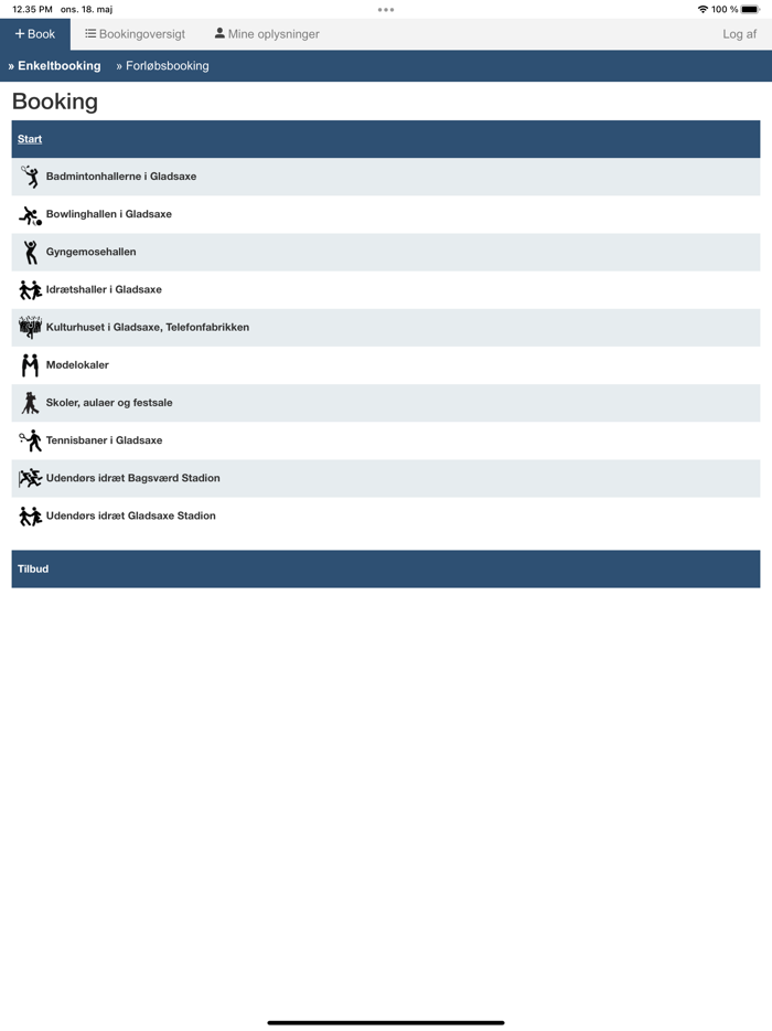 Foreningsbooking - Gladsaxe