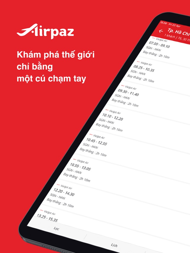 Airpaz: Chuyến Bay & Khách Sạn Trên App Store