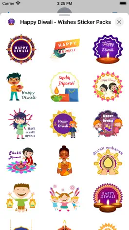 Game screenshot Happy Diwali - Wishes Stickers hack