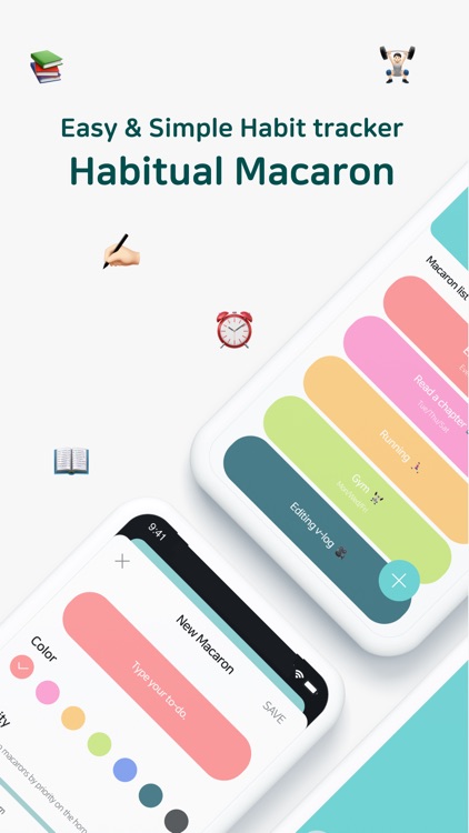 Habitual Macaron - Habit Track