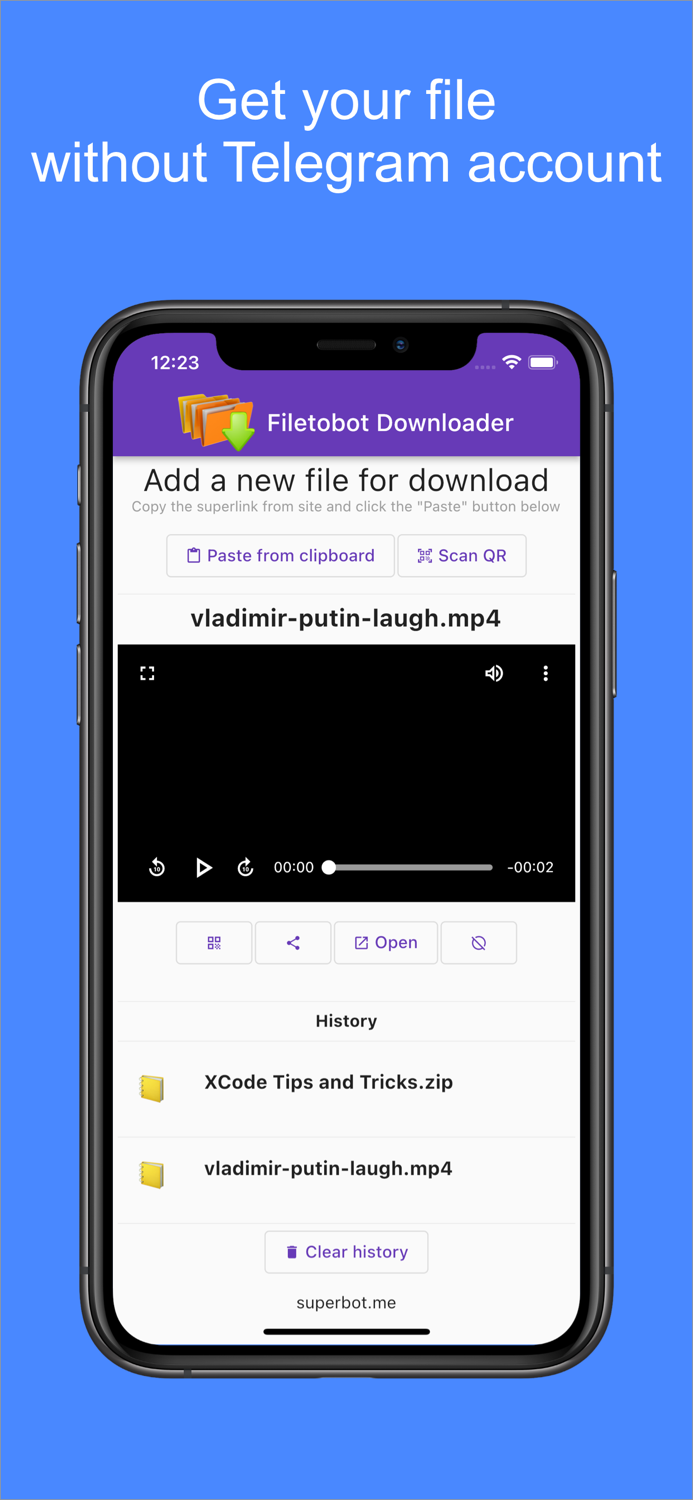 Filetobot Downloader