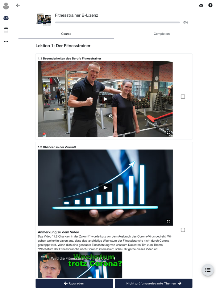 KAF Akademie Lernplattform