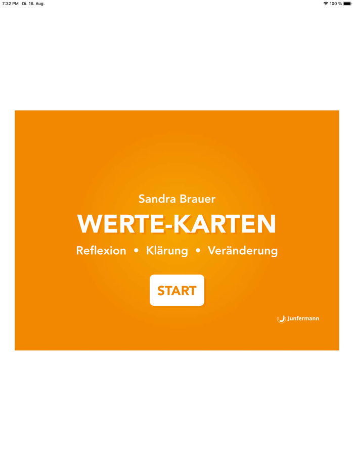 Werte-Karten