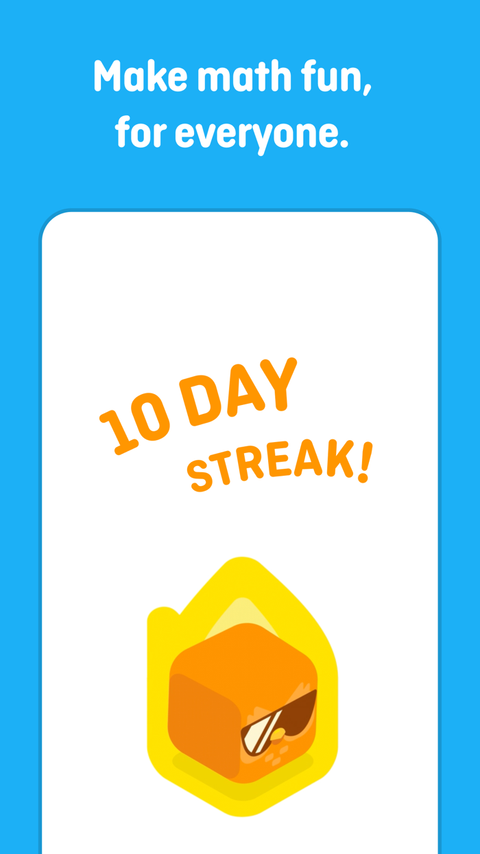 Duolingo Math Learn, Practice