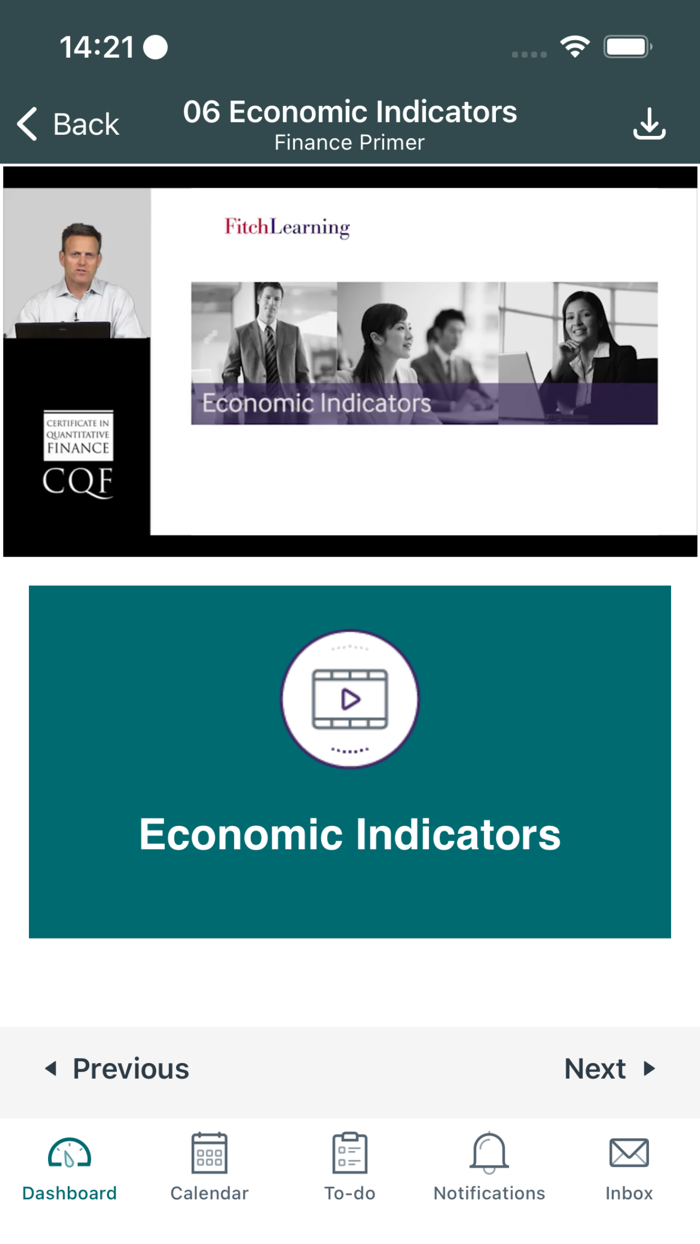 Fitch Learning Canvas App