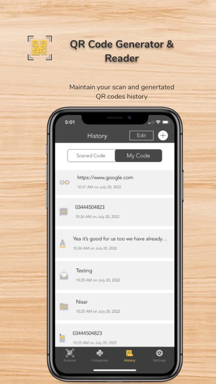 QR Code Generator & Reader screenshot-3