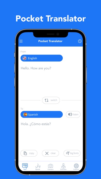Translate - Pocket Translator Screenshot