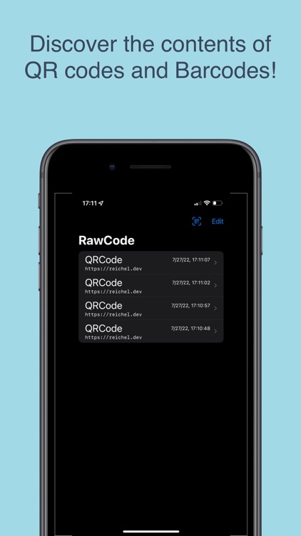 Barcode & QR Scanner - RawCode