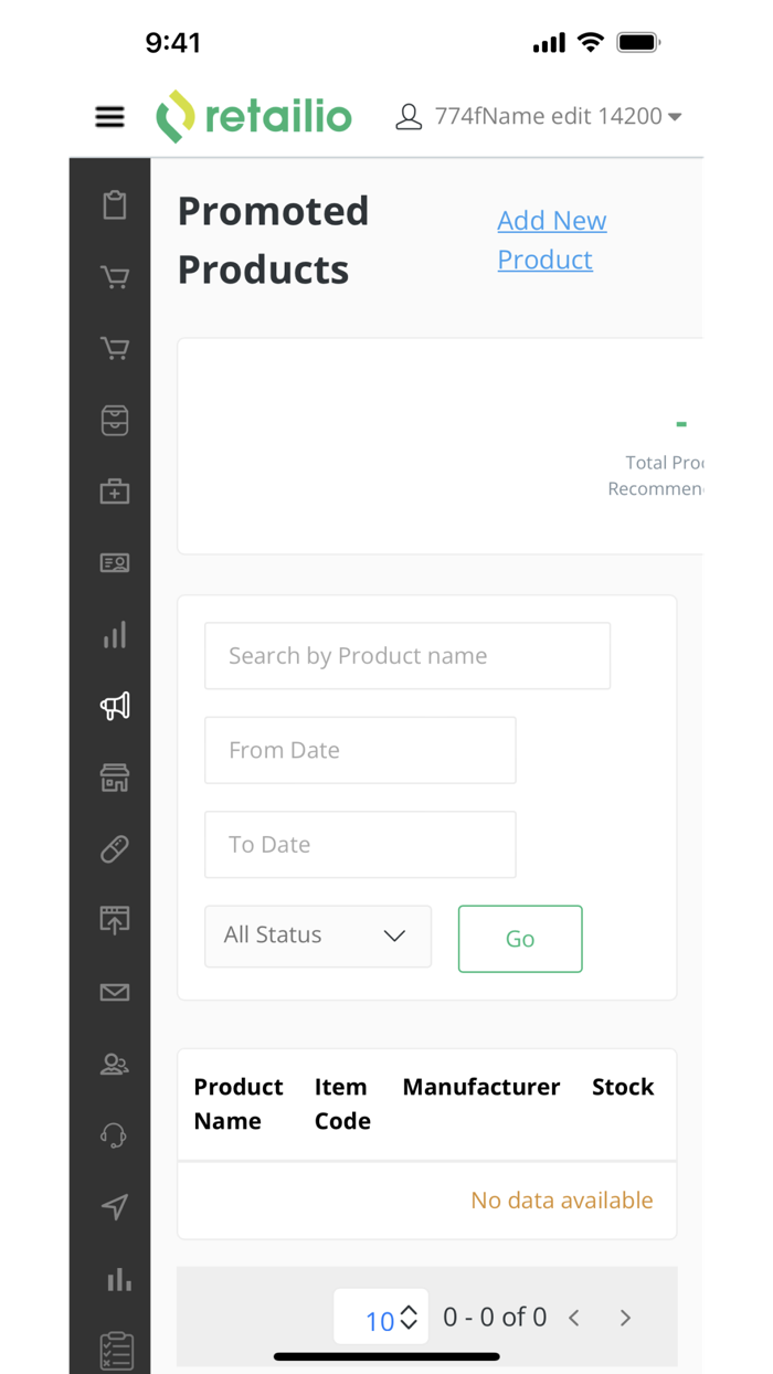 Retailio Salesman Partner
