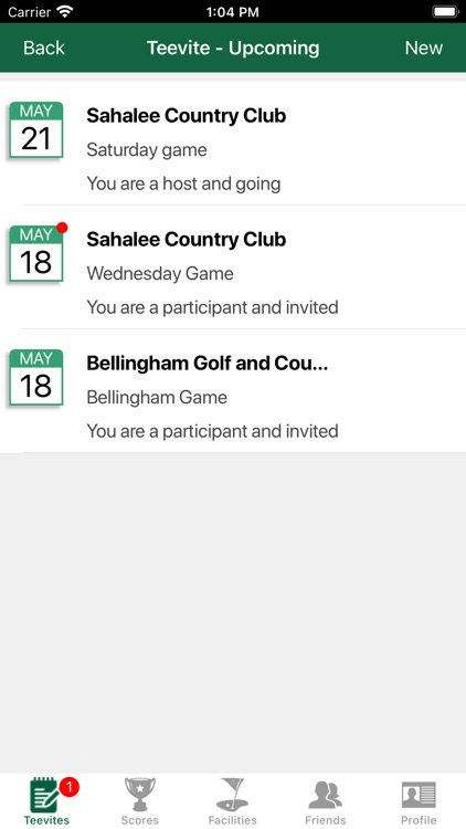 Diablo Golf Handicap Tracker