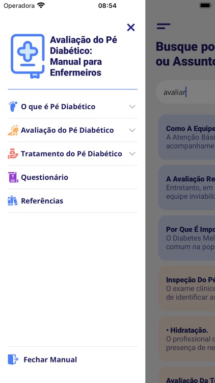 Avaliação do Pé Diabético screenshot-3