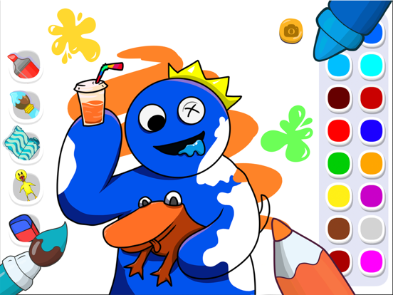 Magic Rainbow Coloring Book screenshot 3