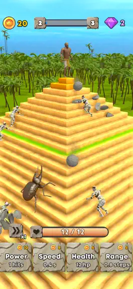 Game screenshot Idle Pyramid Defense apk