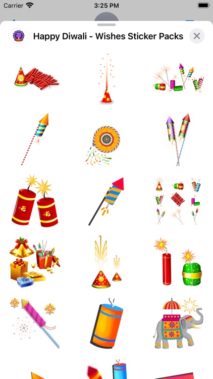 Happy Diwali - Wishes Stickers screenshot-4