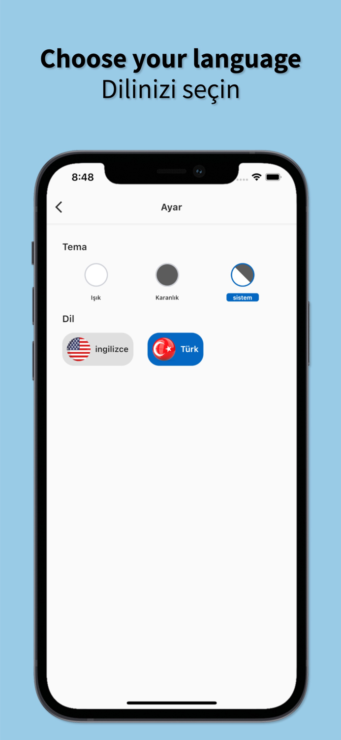 English to Turkish App